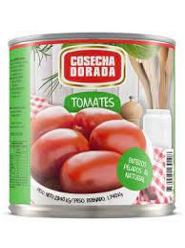 Imagen de TOMATES PERITA ENTEROS COSECHA DORADA 2.550KG (6 UNI)