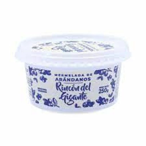 Imagen de MERMELADA ARANDANOS RINCON DEL GIGANTE 250 GR (24 UNI)