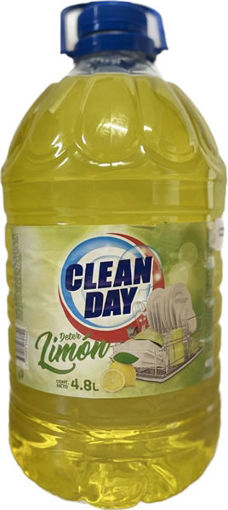 Imagen de DETERGENTE CLEAN DAY LIMON 4.8 LT (4 UNI)