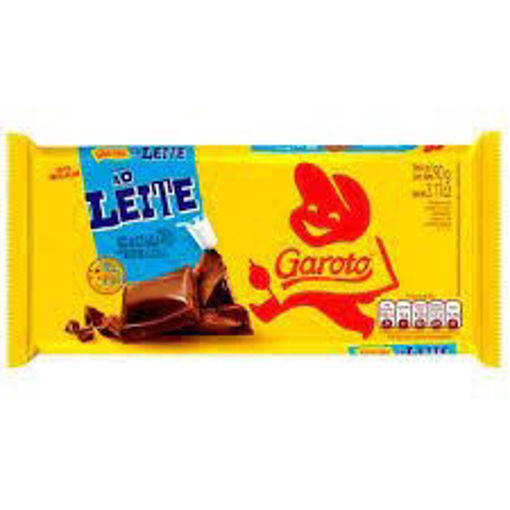 Imagen de CHOCOLATE GAROTO A LA LECHE 90 GR (16 UNI)
