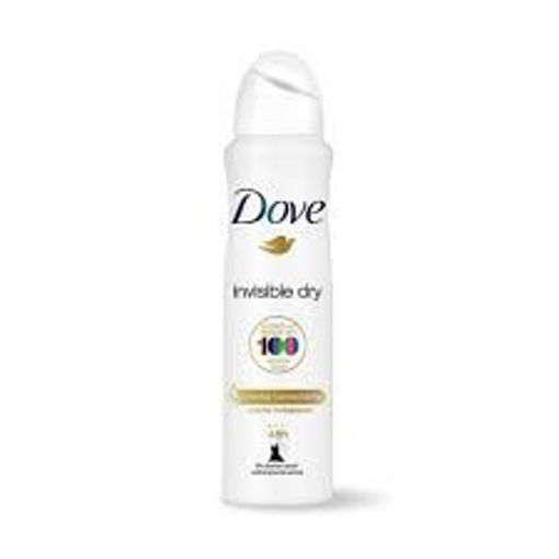 Imagen de DESODORANTE DOVE INVISIBLE 150ML (12 UNI)