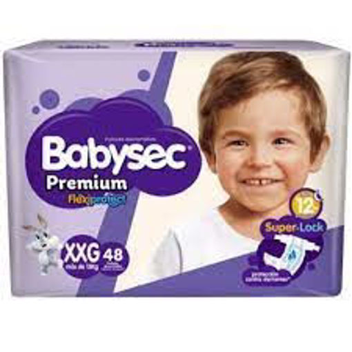 Imagen de PAÑALES BABYSEC PREMIUM XXG X 48 UNI (4 UNI)