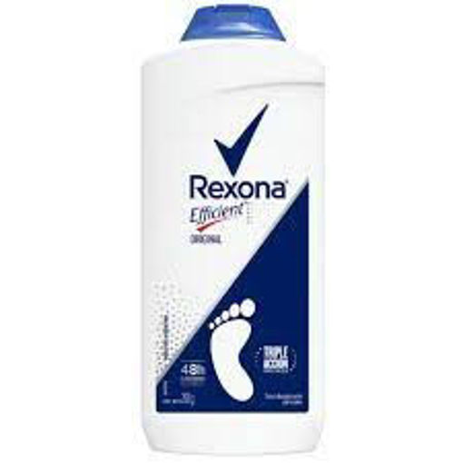 Imagen de TALCO REXONA EFFICIENT ORIGINAL 200 GR (12 UNI)