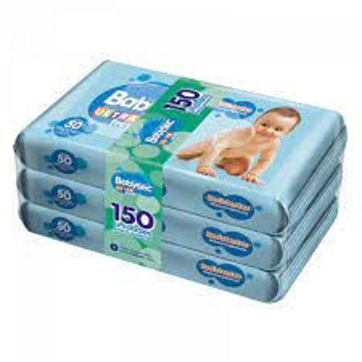 Imagen de TOALLITAS HUMEDAS BABYSEC ULTRA PACK X 3 50 UNI (16 UNI)